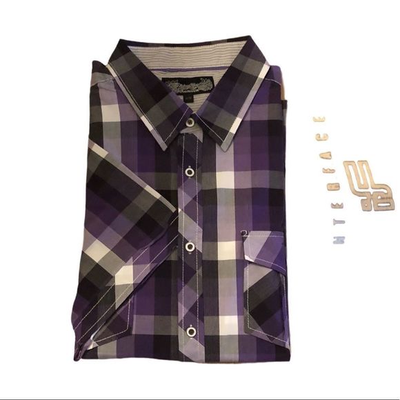 Interface Plaid Shirt - Size XL - Picture 1 of 7